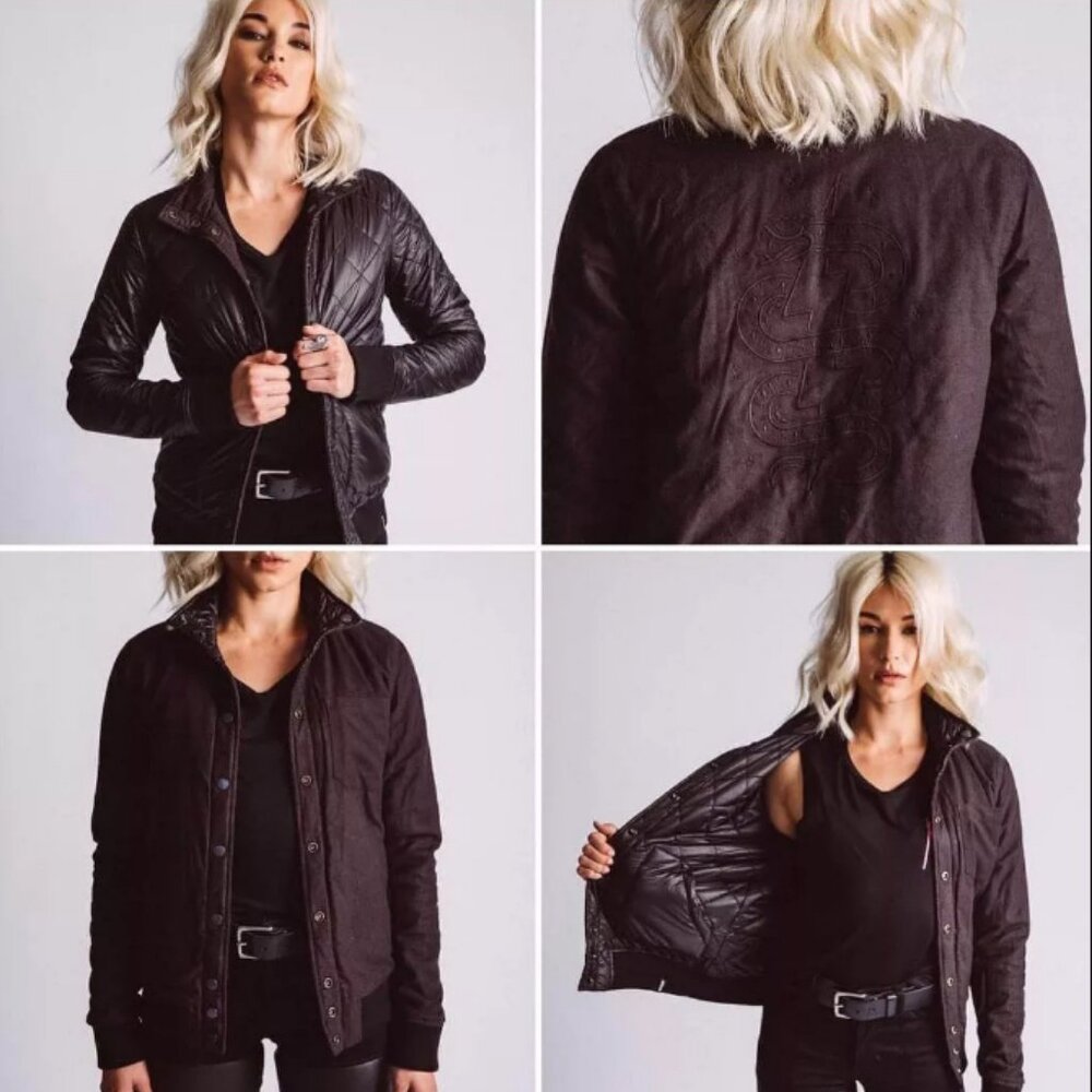ATWYLD Women's Reversible Puffer Jacket Size M